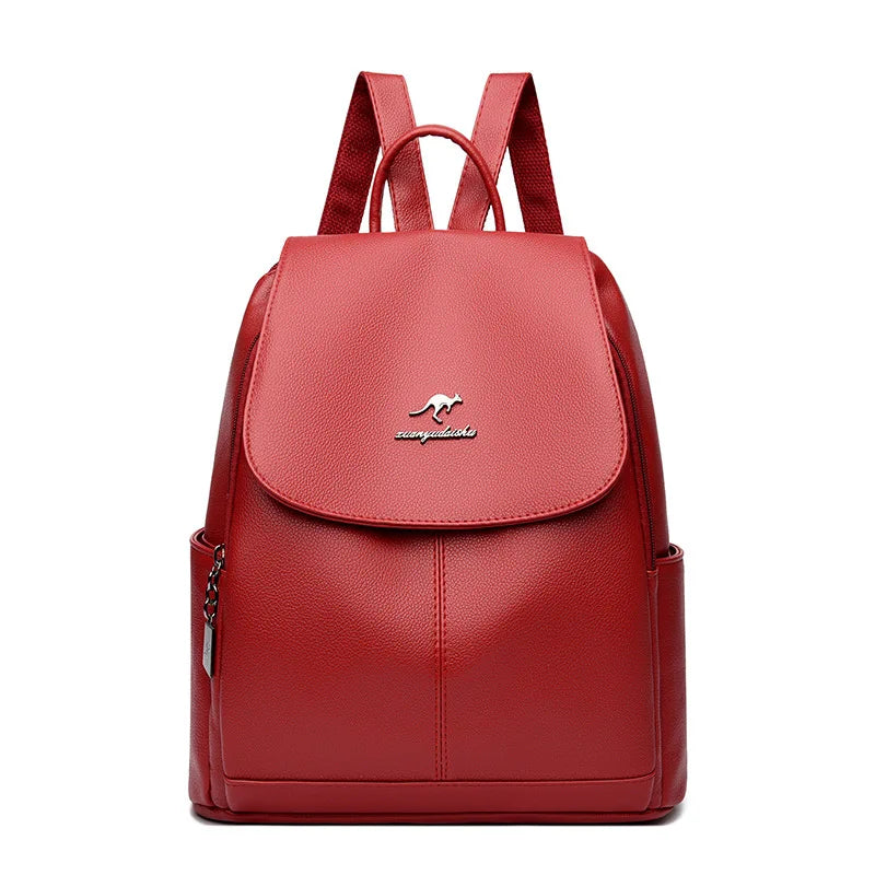 Γυναικείο Backpack Retro PU – Κομψό και Χωρητικό για Κάθε Επιστροφή