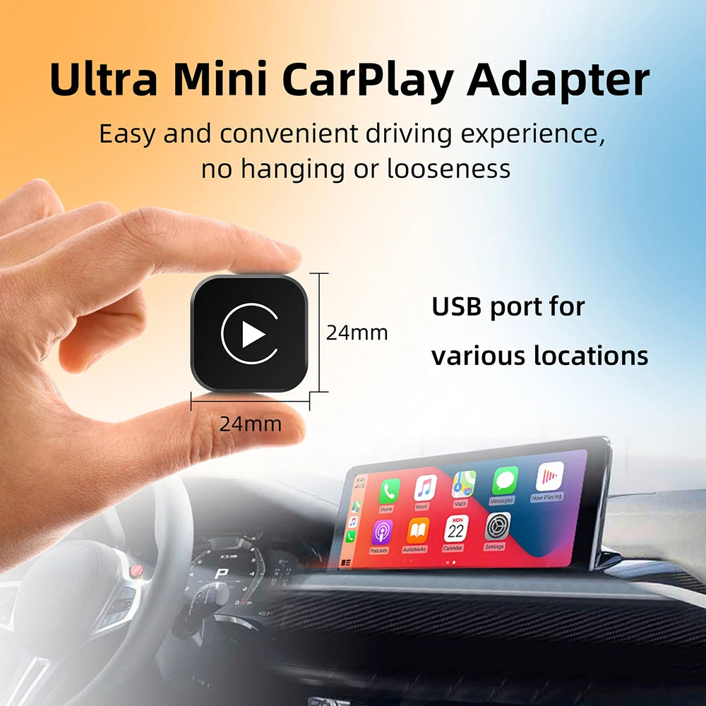Αντάπτορας Wireless CarPlay & Android Auto – 2-σε-1 AI Smart Box