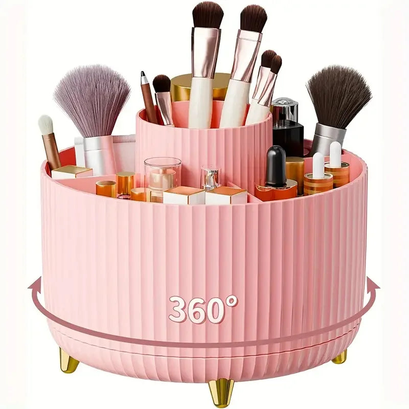 Οργανωτήρας Brush Μακιγιάζ 360° – 5 Θέσεις για Vanity & Desk