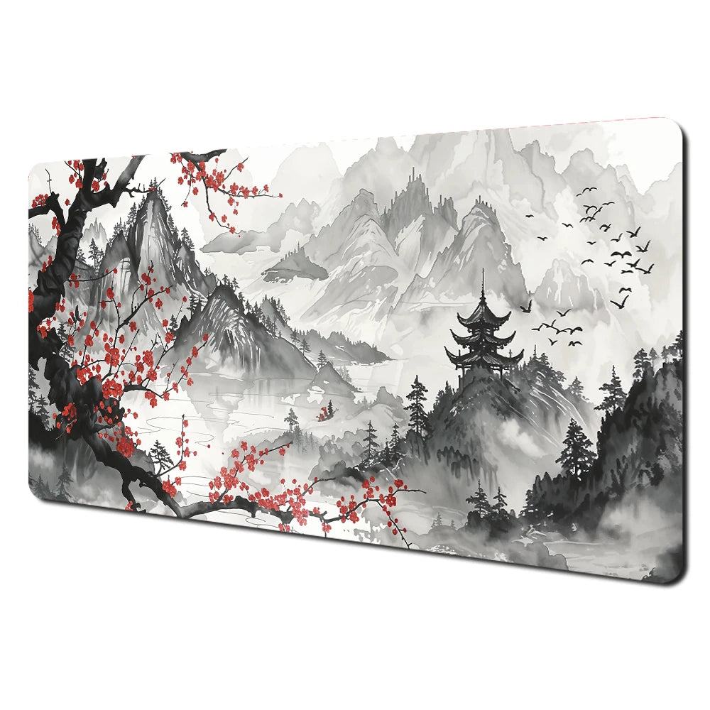 Mousepad Mount Fuji – Μεγάλο με Ραμμένες Άκρες
