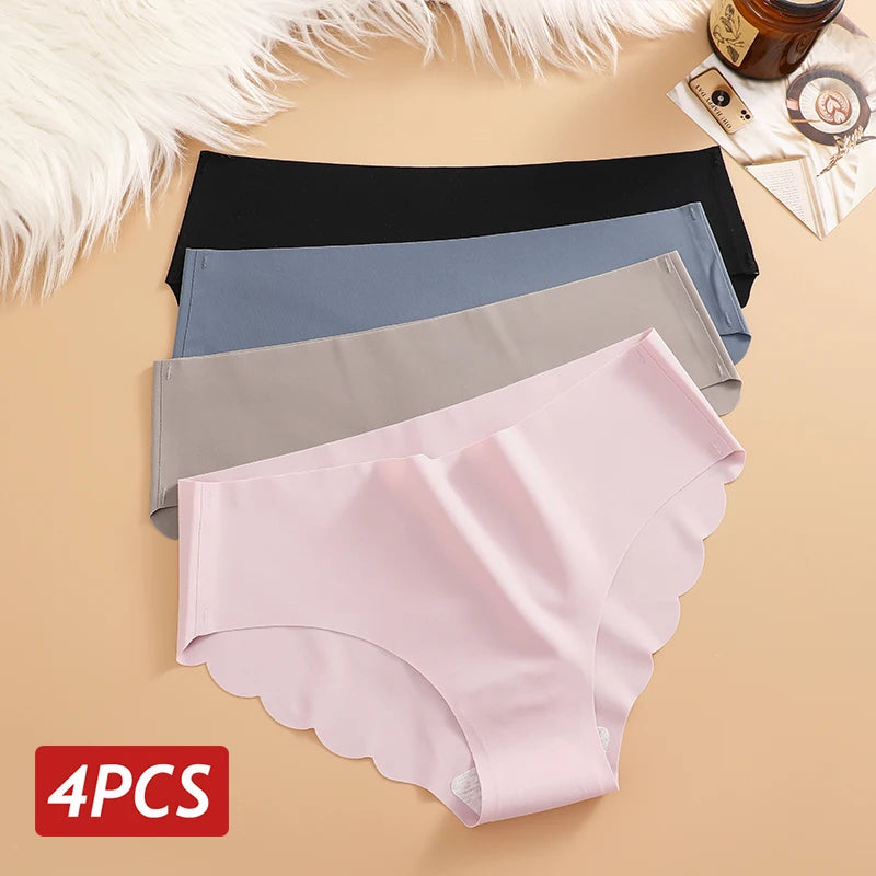 Ασύρματα Seamless Ice Silk – Άνεση & Αισθητική σε Σετ 4 Τεμαχίων