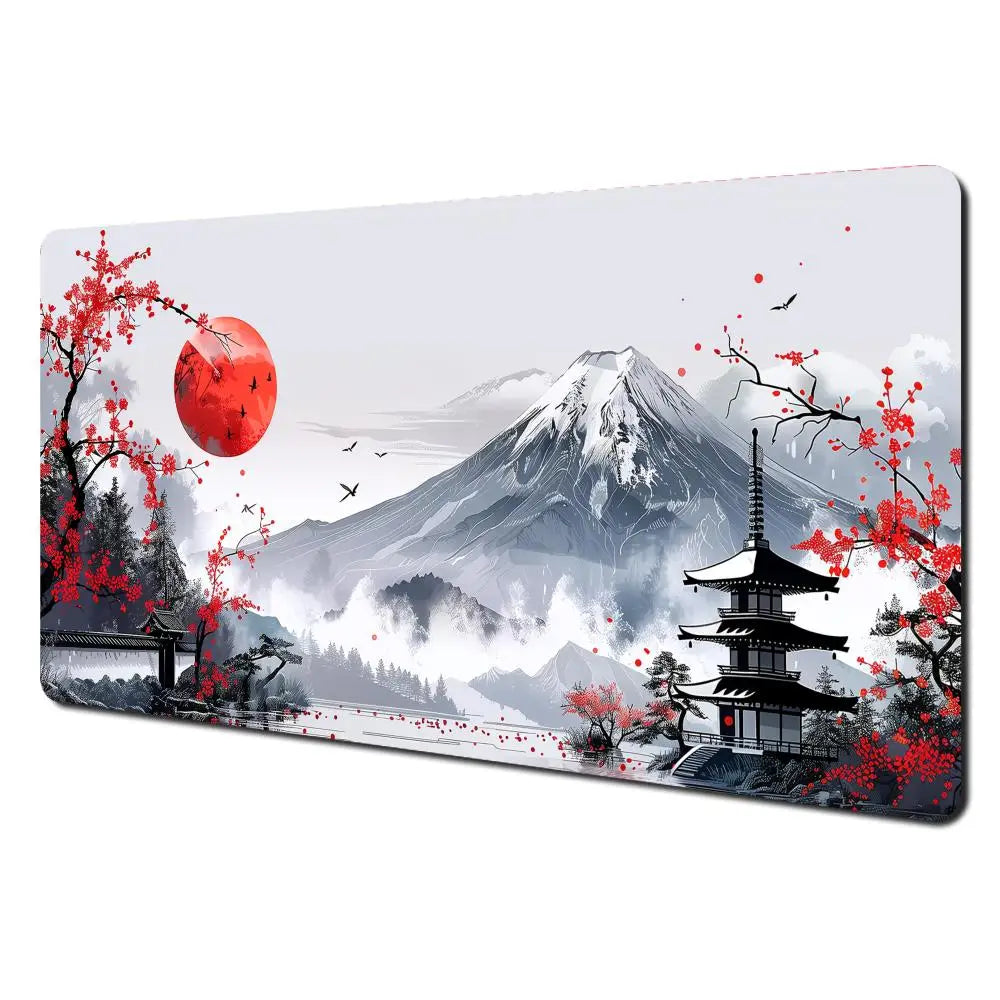 Mousepad Mount Fuji – Μεγάλο με Ραμμένες Άκρες