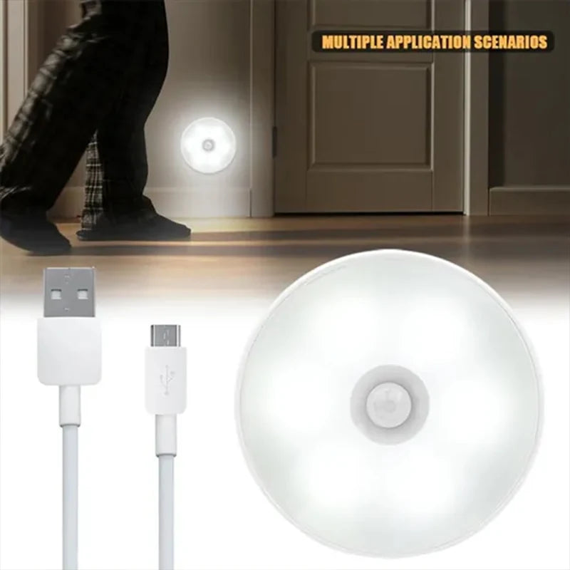 Φωτισμός LED με Αισθητήρα Κίνησης USB – για Ντουλάπα & Σκάλες