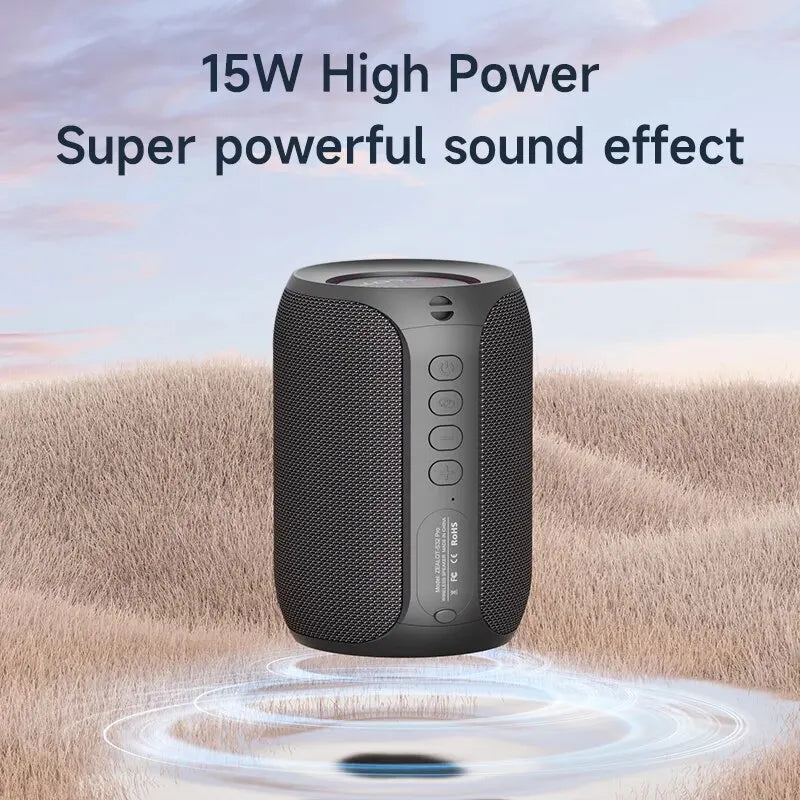 Αδιάβροχο Ηχείο Bluetooth 15W – Ισχυρός Ήχος για Έξω