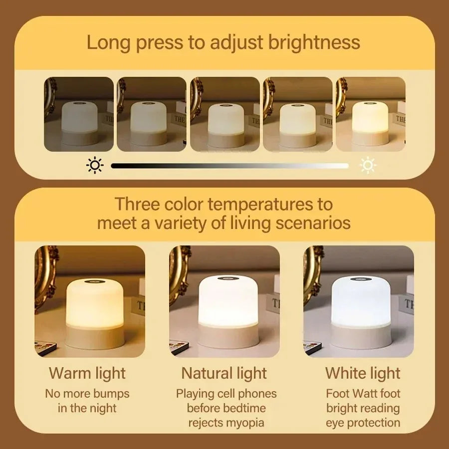 Φωτιστικό RGB με Αφή και Telecommand – Dimmable για Δωμάτιο