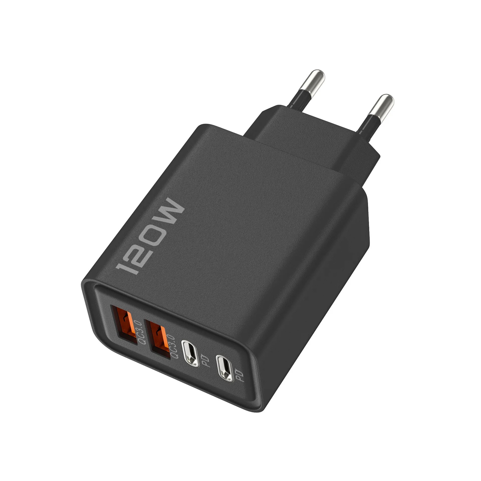 Φορτιστής USB-C 120W με 4 Θύρες – Γρήγορη Φόρτιση για Όλα