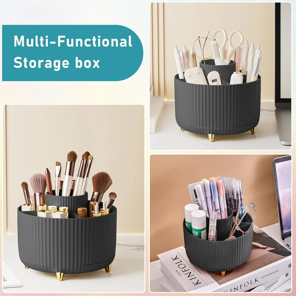 Οργανωτήρας Brush Μακιγιάζ 360° – 5 Θέσεις για Vanity & Desk